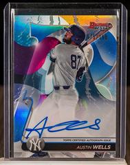 Austin Wells [Blue Refractor] #AW Baseball Cards 2020 Bowman's Best of 2020 Autographs Prices