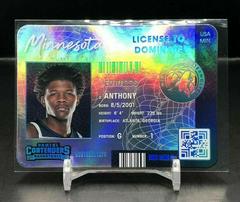 Anthony Edwards #25 Basketball Cards 2021 Panini Contenders License to Dominate Prices