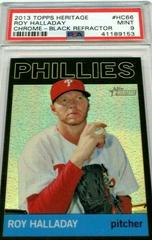 Roy Halladay [Black Refractor] Baseball Cards 2013 Topps Heritage Chrome Prices