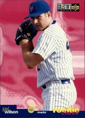 paul wilson Baseball Cards 1995 Collector's Choice Prices