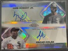 Oscar Colas, Luis Robert Jr. #DA-RCO Baseball Cards 2023 Topps Chrome Update Dual Autographs Prices