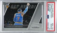 Carmelo Anthony #GH-CA Basketball Cards 2017 Panini Prizm Get Hyped Prices