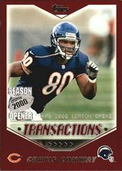 Curtis Conway #156 Football Cards 2000 Topps Season Opener Prices