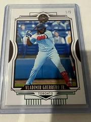 Vladimir Guerrero Jr. [Green] Baseball Cards 2021 Panini Chronicles Legacy Prices