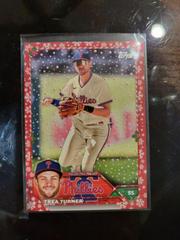 Trea Turner [Red] #H118 Baseball Cards 2023 Topps Holiday Prices