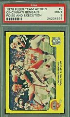 Cincinnati Bengals Poise and... Football Cards 1978 Fleer Team Action Prices