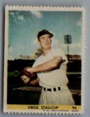 Virgil Stallcup #96 Baseball Cards 1949 Eureka Sportstamps Prices