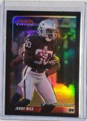 Jerry Rice [Refractor] Football Cards 2003 Bowman Chrome Prices