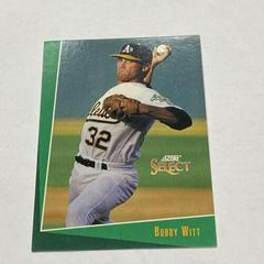 Bobby Witt #363 Baseball Cards 1993 Score Select Prices
