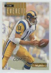 Jim Everett #139 Football Cards 1994 Skybox Impact Prices