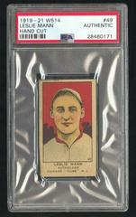 Leslie Mann [Hand Cut] Baseball Cards 1919 W514 Prices
