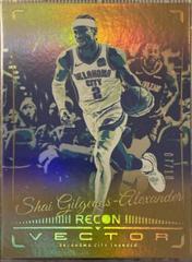 Shai Gilgeous-Alexander [Gold] #1 Basketball Cards 2023 Panini Recon Vector Prices