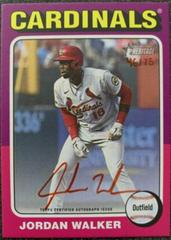 Jordan Walker [Special Edition Red Ink] #ROA-JWA Baseball Cards 2024 Topps Heritage Real One Autograph Prices