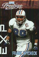 Frank Wycheck Football Cards 1999 Playoff Prestige Exp Prices