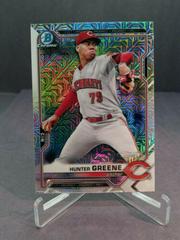 Hunter Greene [Mega Box Mojo] Baseball Cards 2021 Bowman Chrome Prospects Prices
