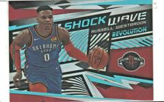 Russell Westbrook [Cubic] #3 Basketball Cards 2019 Panini Revolution Shock Wave Prices