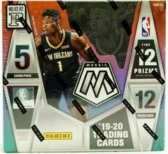 Hobby Box Basketball Cards 2020 Panini Mosaic Prices