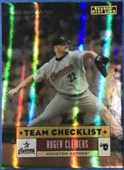Roger Clemens [Checklist] #383 Baseball Cards 2005 Donruss Prices