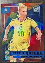 Sofia Jakobsson [Red] #21 Soccer Cards 2023 Donruss FIFA Women's World Cup Pitch Queens Prices