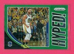 Stephen Curry [Green Prizm] #4 Basketball Cards 2019 Panini Prizm Get Hyped Prices