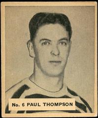 Paul Thompson #6 Hockey Cards 1937 V356 World Wide Gum Prices