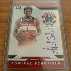 Admiral Schofield Basketball Cards 2019 Panini Donruss Next Day Autographs Prices