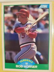 Bob Horner #68 Baseball Cards 1989 Score Prices