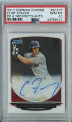 Clint Frazier #BCACF Baseball Cards 2013 Bowman Chrome Draft Picks & Prospects Autographs Prices