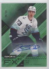 Kole Lind Hockey Cards 2021 Upper Deck Synergy Autograph Rookies Prices