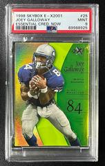 Joey Galloway [Essential Credentials Now] Football Cards 1998 Skybox E X2001 Prices