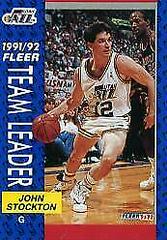 John Stockton Basketball Cards 1991 Fleer Prices