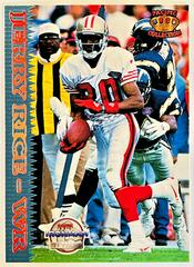 Jerry Rice [Blue] #27 Football Cards 1995 Pacific Prices