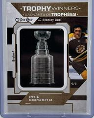Phil Esposito [Stanley Cup] #P-66 Hockey Cards 2023 O-Pee-Chee Trophy Patch Prices