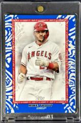 Mike Trout [Blue] #27 Baseball Cards 2022 Topps Rip Prices