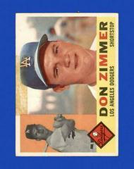 Don Zimmer #47 Baseball Cards 1960 Topps Prices