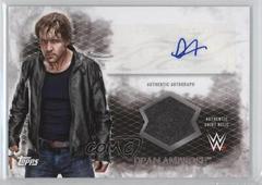 Dean Ambrose Wrestling Cards 2015 Topps WWE Undisputed Autograph Relics Prices