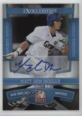Matt Den Dekker [Signature Status] #20 Baseball Cards 2010 Donruss Elite Extra Edition Prices