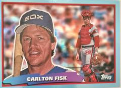 Carlton Fisk [Sky Blue] #88BF-11 Baseball Cards 2022 Topps Archives 1988 Big Foil Prices