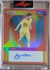 Gavi #BA-G1 Soccer Cards 2022 Leaf Vivid Autographs Prices