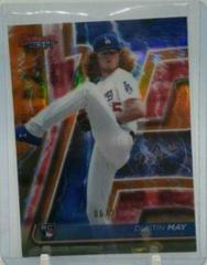 Dustin May [Orange Refractor] Baseball Cards 2020 Bowman's Best Prices