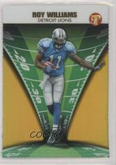 Roy Williams [Gold Refractor] #143 Football Cards 2004 Topps Pristine Prices