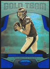 Carson Wentz [Mirror Gold] Football Cards 2016 Panini Certified Gold Team Prices