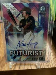 Nick Gonzales Baseball Cards 2021 Bowman Chrome Mega Box Mojo Futurist Autographs Prices