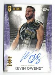 Kevin Owens [Purple] #NA-KO Wrestling Cards 2015 Topps WWE Undisputed NXT In Line Autographs Prices