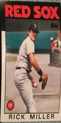 Rick Miller #424 Baseball Cards 1986 Topps Prices