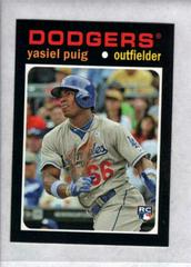 Yasiel Puig Baseball Cards 2013 Topps Update 1971 Minis Prices