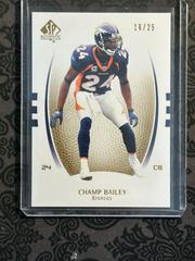 Champ Bailey [Gold] #20 Football Cards 2007 SP Authentic Prices