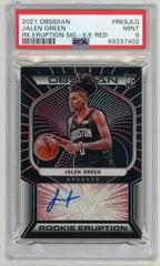 Jalen Green [Jersey Autograph Red] #233 Basketball Cards 2021 Panini Obsidian Prices
