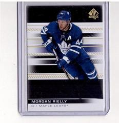 Morgan Rielly [Black] #5 Hockey Cards 2019 SP Authentic Prices