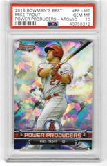 Mike Trout [Atomic] #PP-MT Baseball Cards 2018 Bowman's Best Power Producers Prices